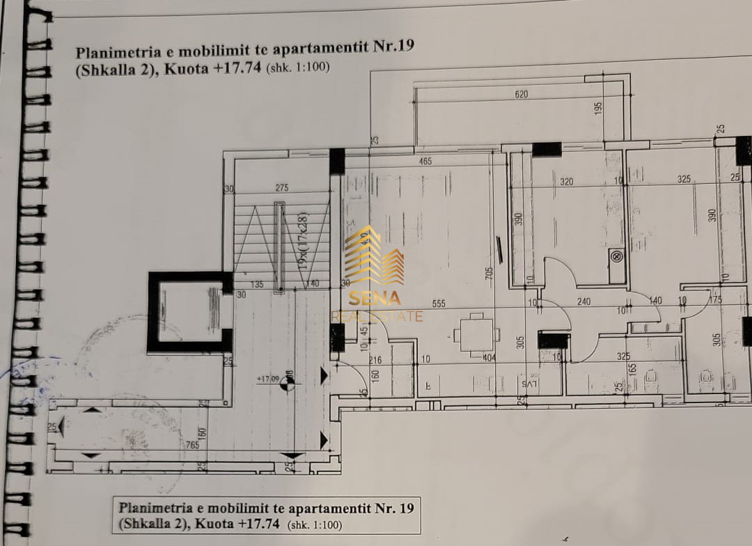 Shitet Apartament 2+1+Blk, Kamez, 108.000 Euro