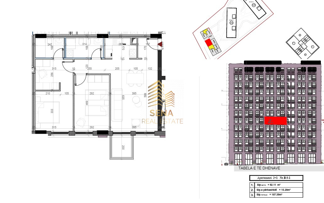 Shitet Apartament 2+1+Blk+2WC, Ish Profarma – Xhamllik, 193.000 Euro