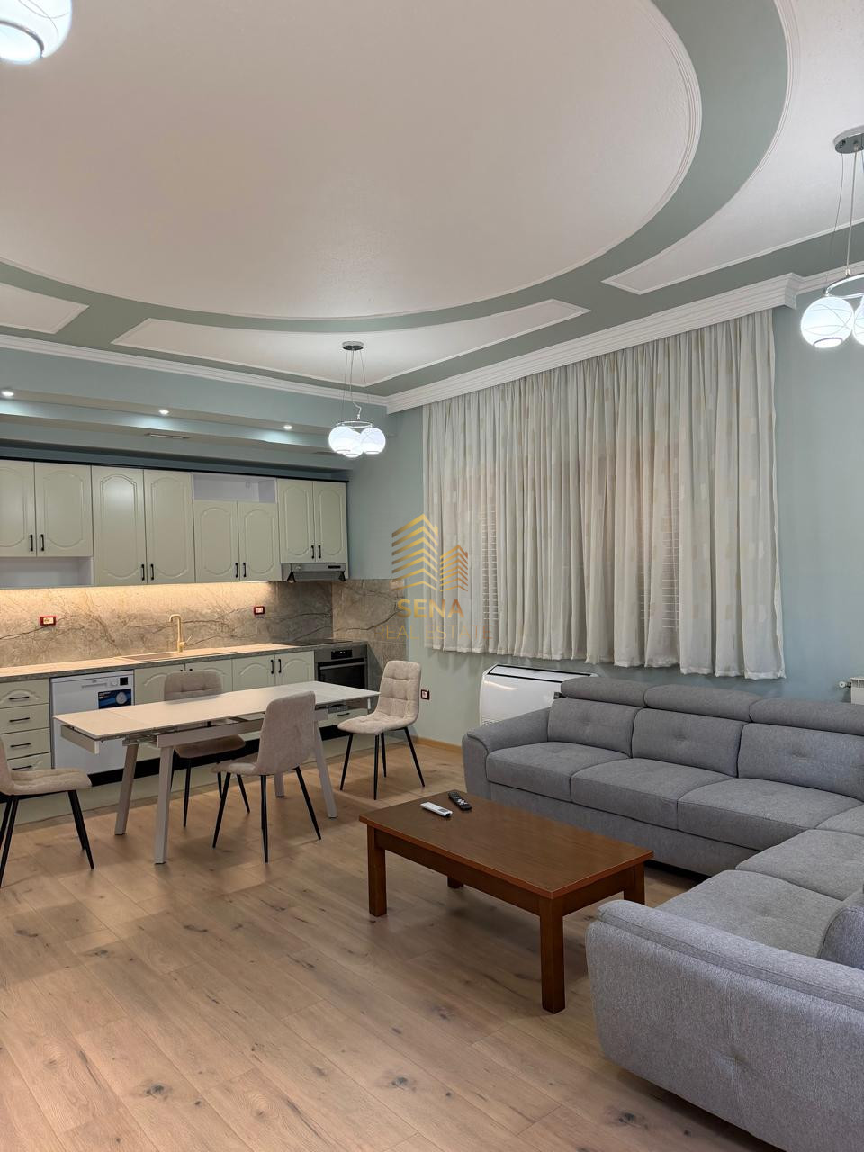 Qira, Apartament 2+1+blk+Post Parkimi, Ali Dem, 80.000 Leke/muaj