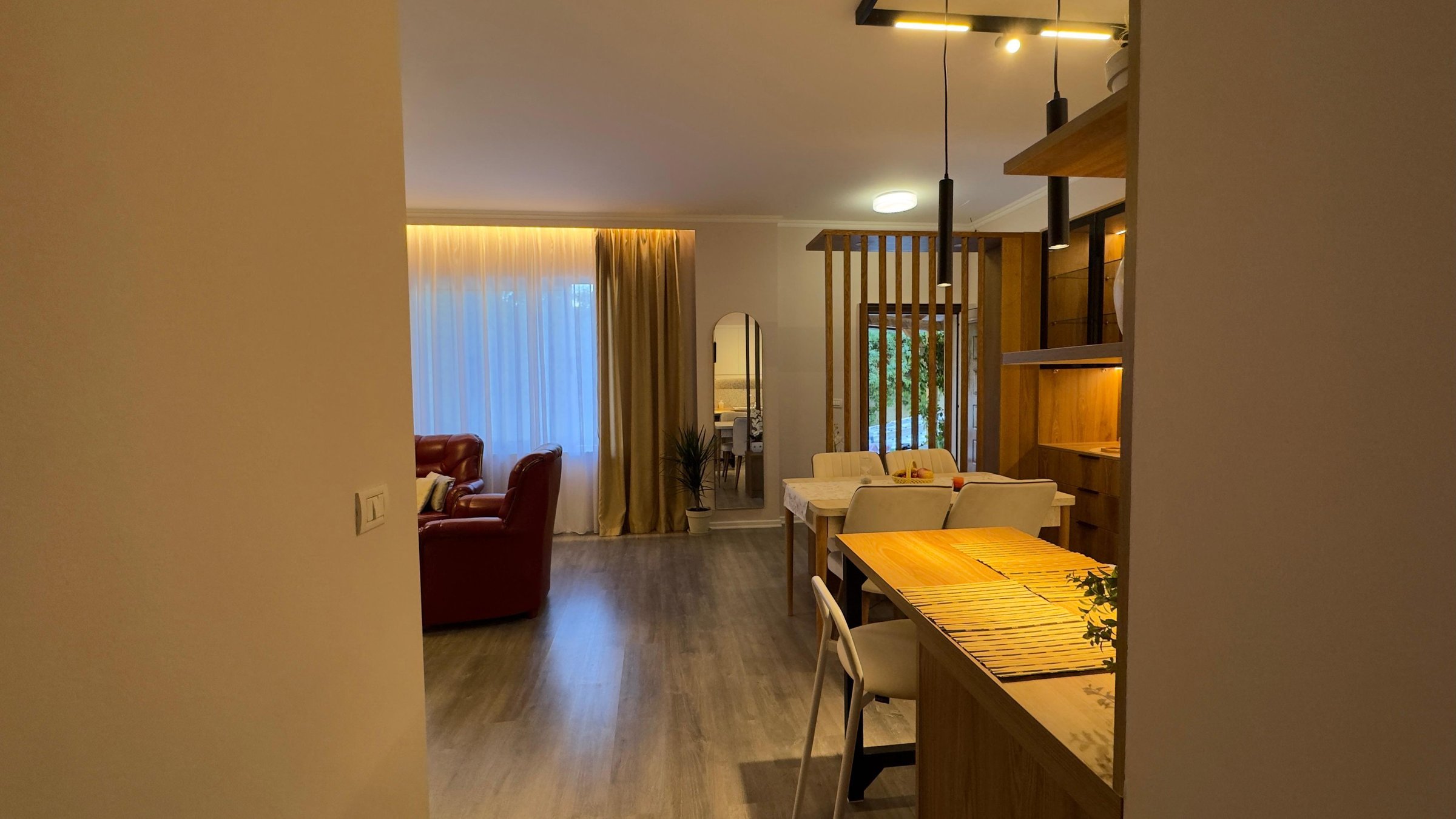 Qira, Apartament 2+1+2+blk,Liqeni i Thate, 90.000 Leke/muaj