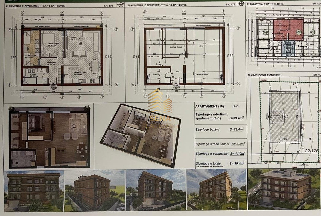 Shitet, Apartament 1+1+BLK, Babrru – “Olive Hills” Residence, 87.000 Euro