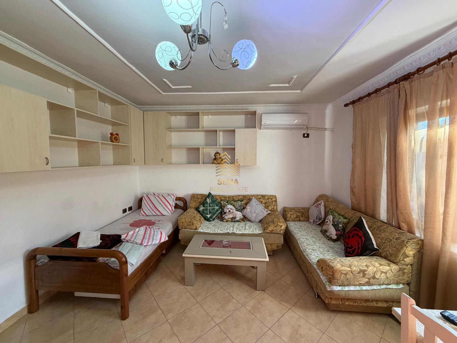 Qira, Apartament, 1+1, Brryli, 55,000 Leke/Muaj