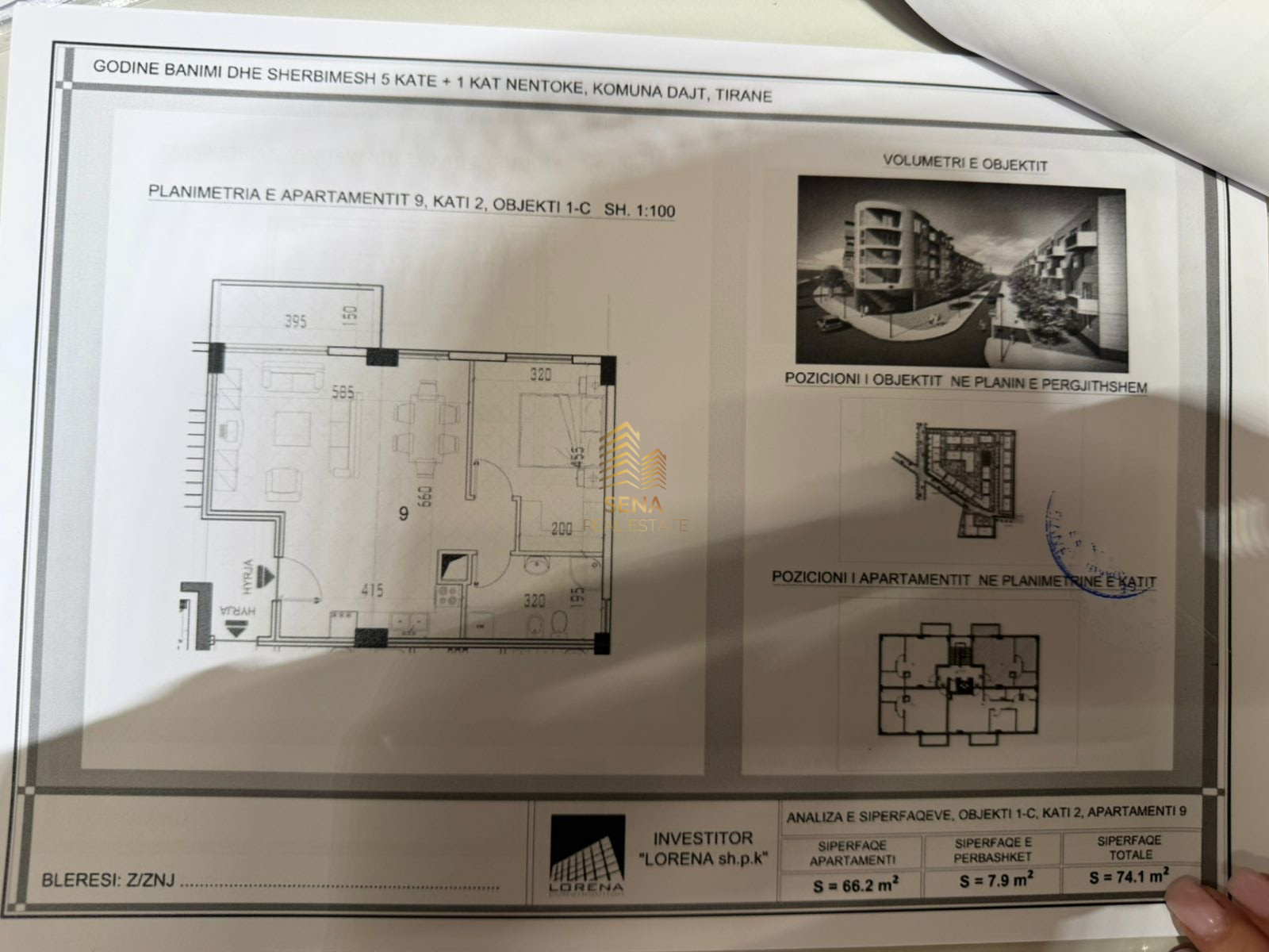 Shiten ,2 Apartamente 1+1+BLK, Shkoze – Kompleksi Tom Doshi, 103.750 Euro