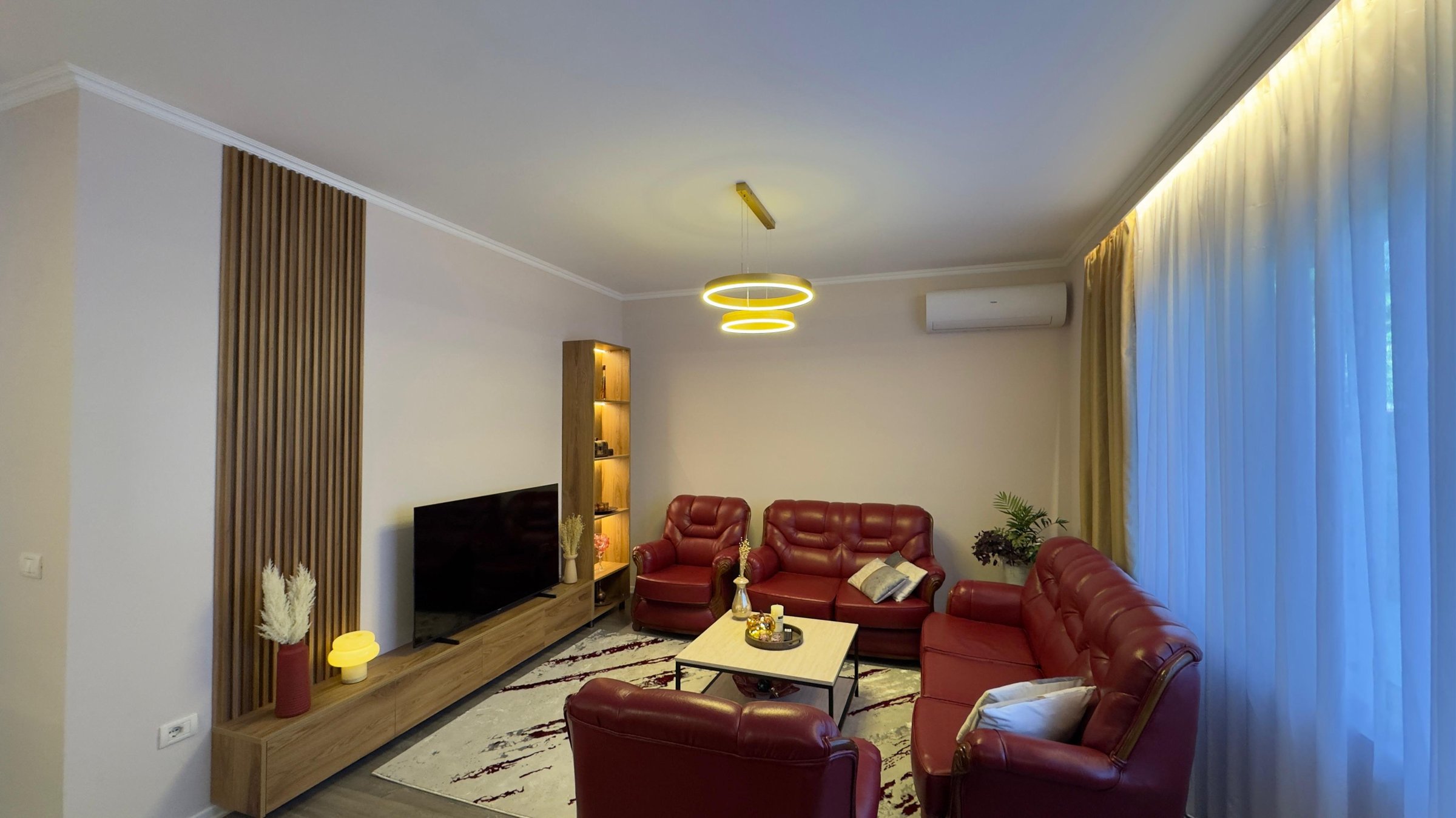 Qira, Apartament 2+1+2+blk,Liqeni i Thate, 90.000 Leke/muaj