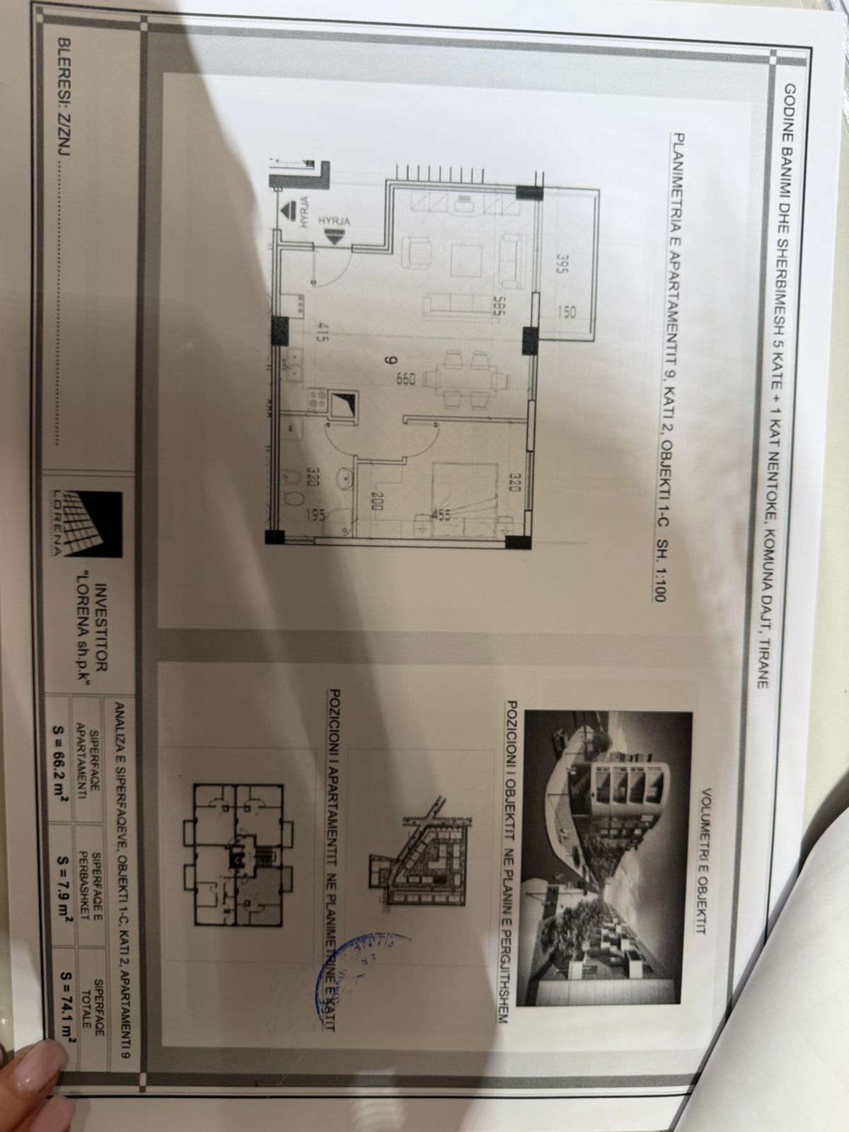 Shiten ,2 Apartamente 1+1+BLK, Shkoze – Kompleksi Tom Doshi, 103.750 Euro