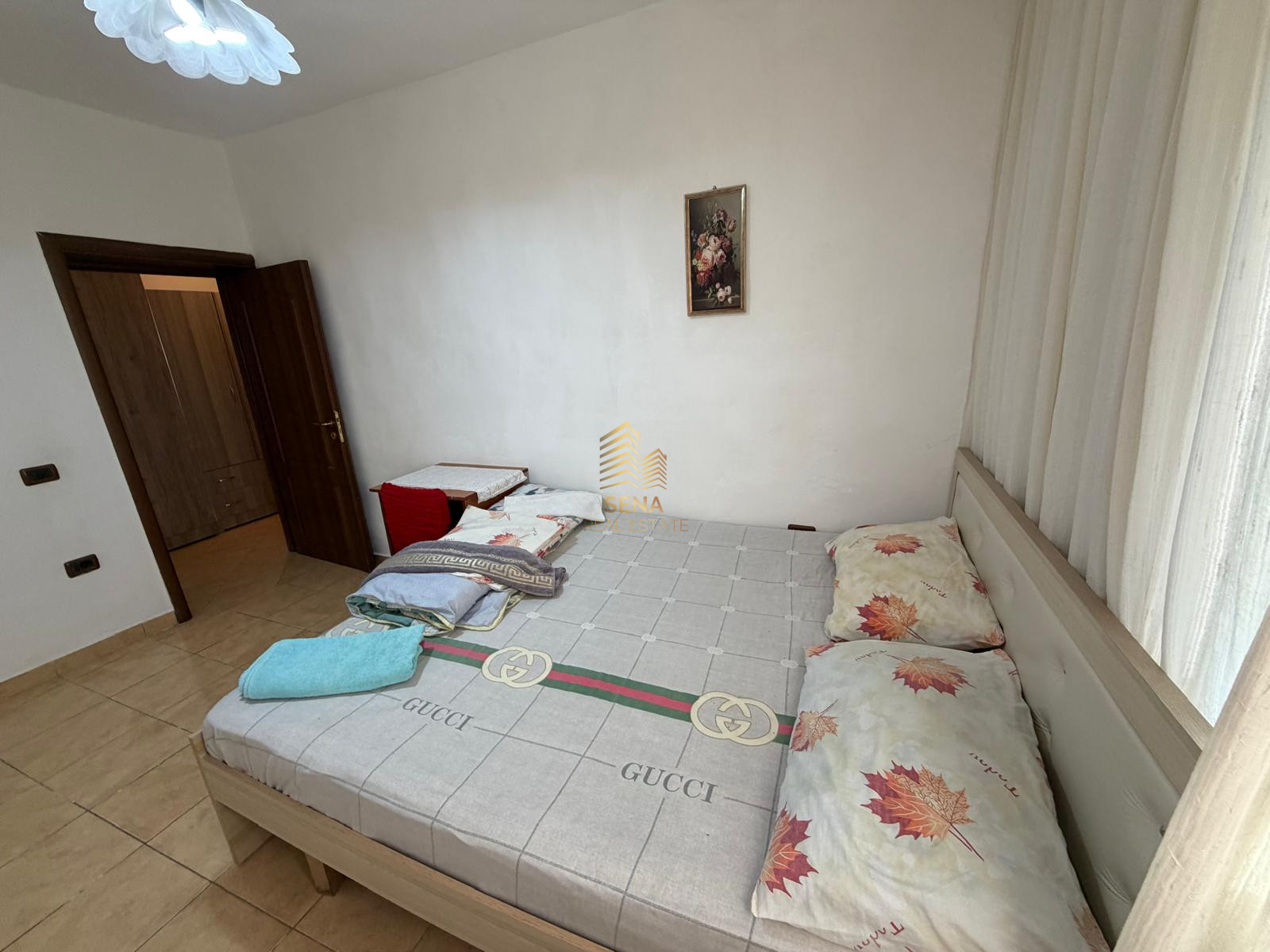 Qira, Apartament, 1+1, Brryli, 55,000 Leke/Muaj