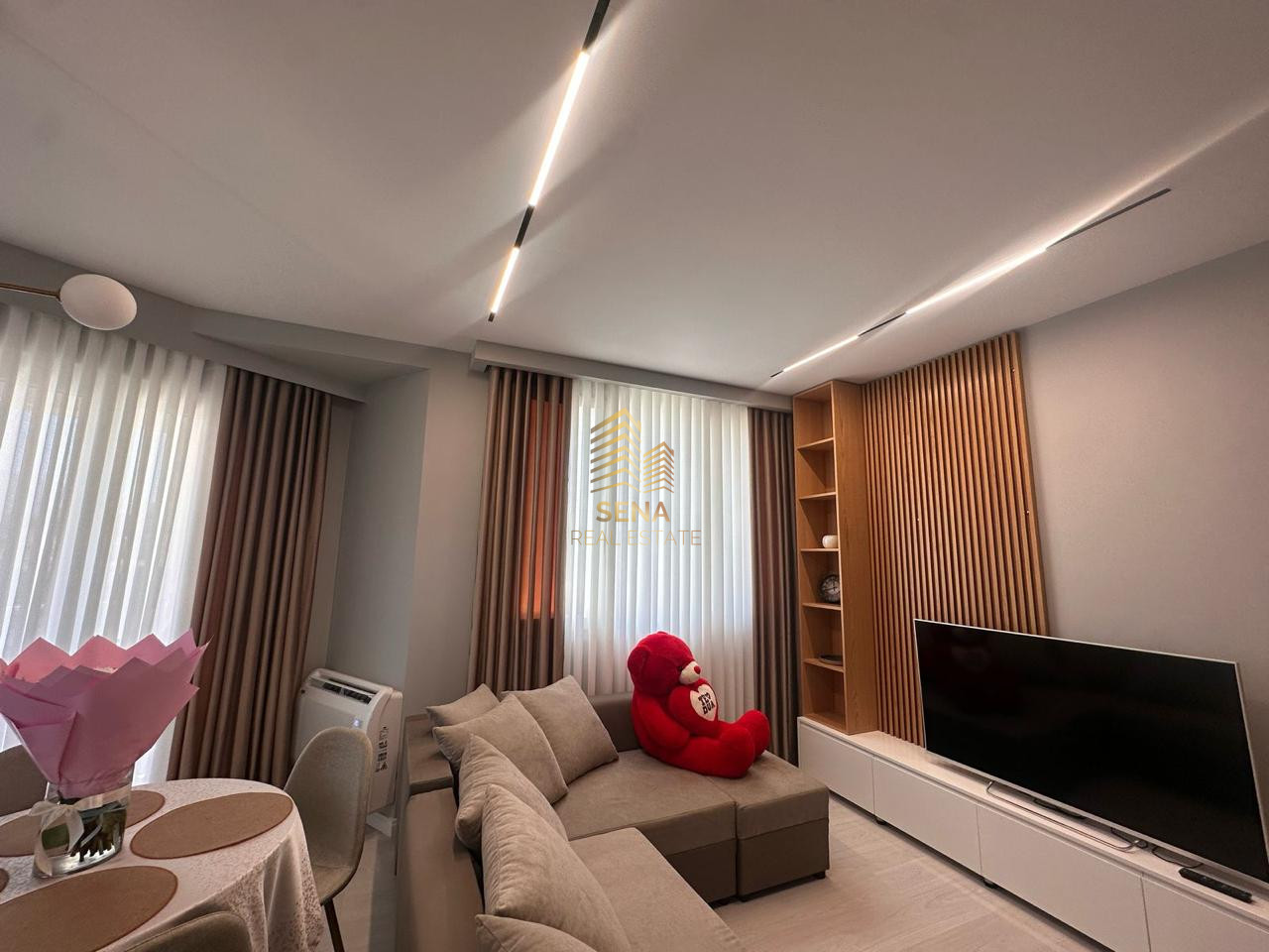 Qira, Apartament 1+1+Blk+Post Parkimi, River Residence, 65.000 Lek/Muaj