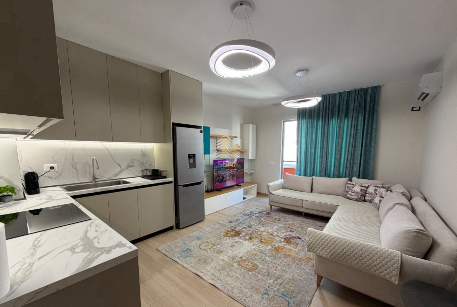 Qira, Apartament 2+1+2blk, Astir, 60.000 Leke/muaj