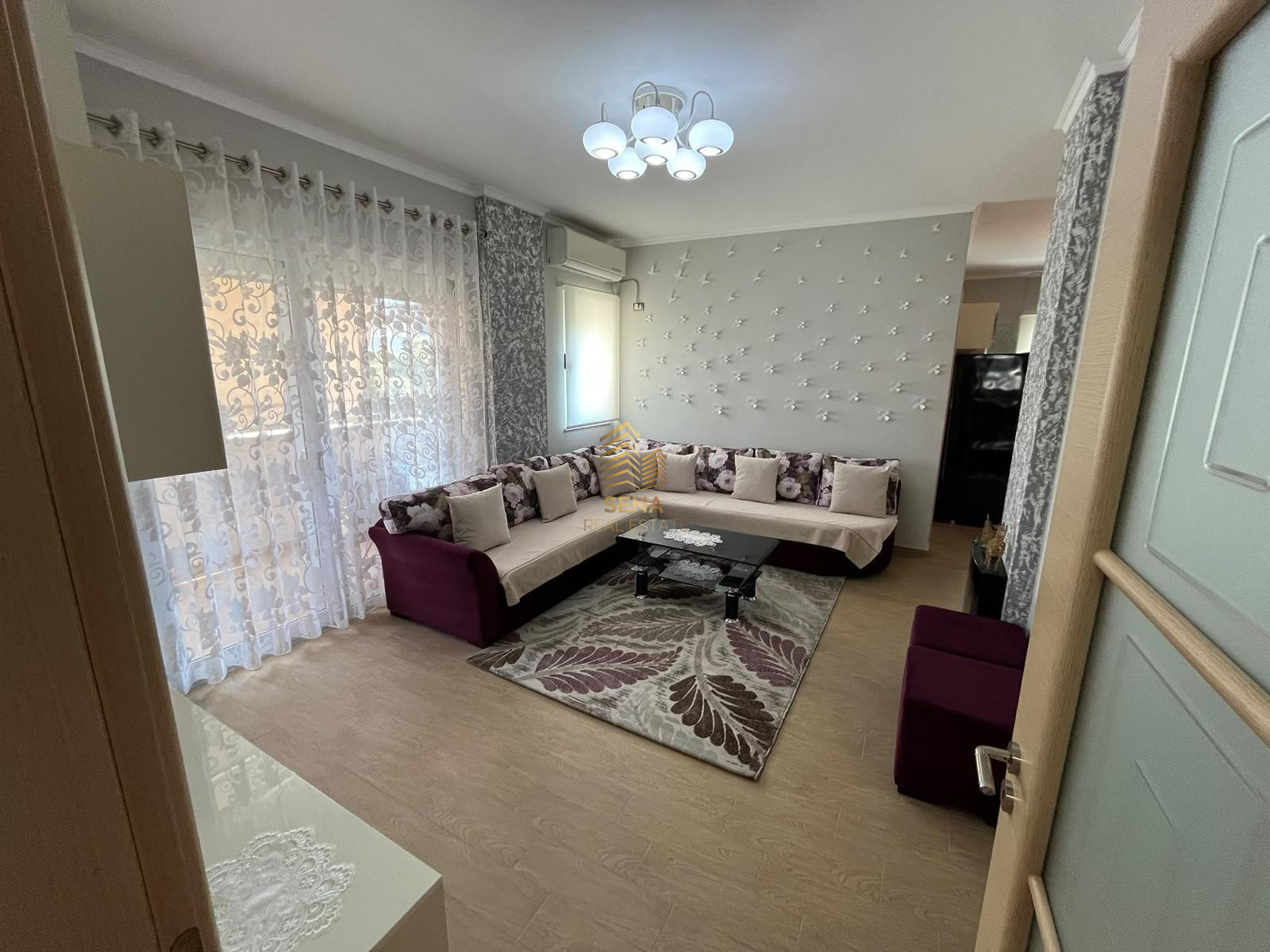 Qira, Apartament 2+1+2blk, Fresk, 55.000 Leke/muaj