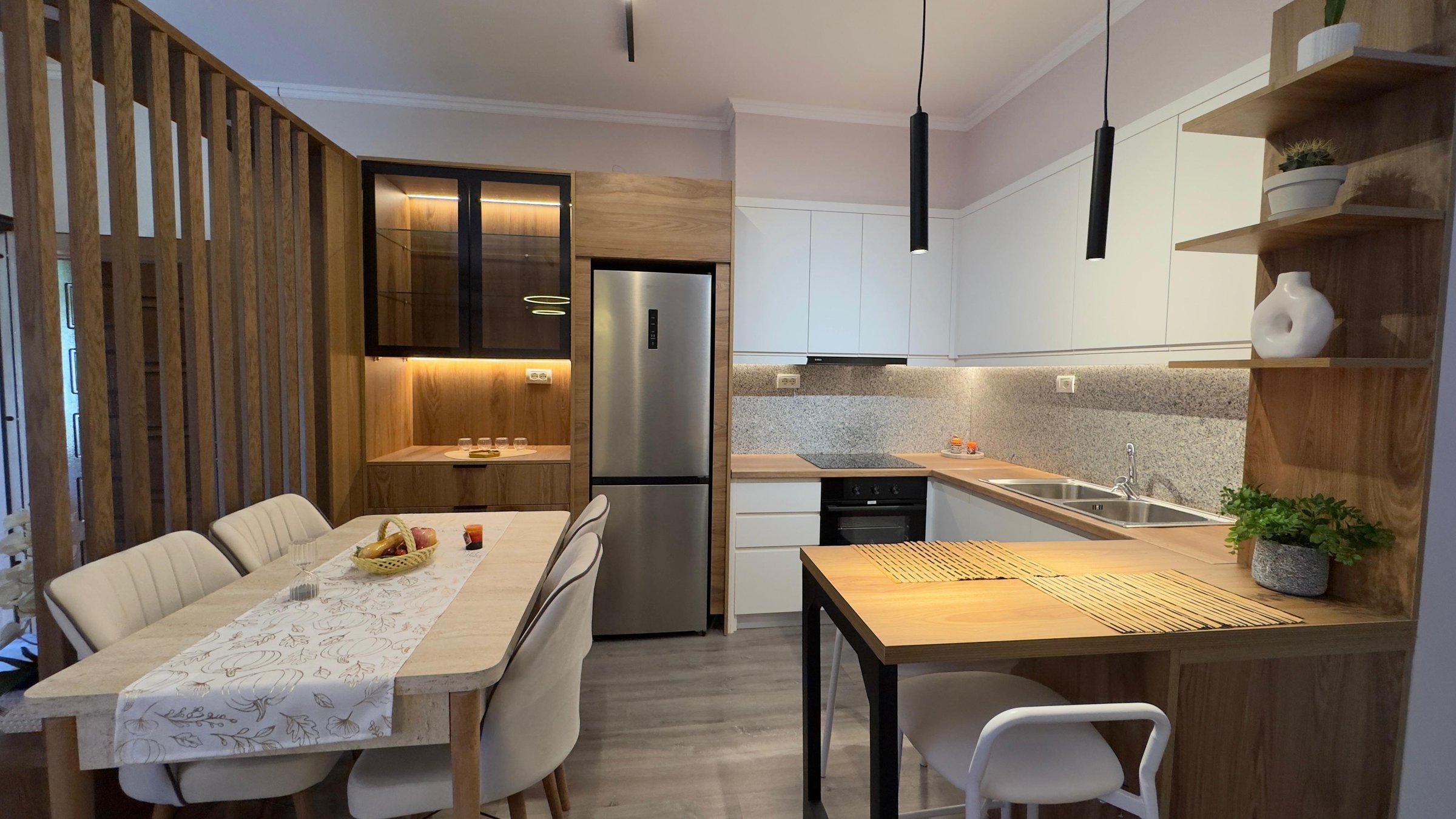 Qira, Apartament 2+1+2+blk,Liqeni i Thate, 90.000 Leke/muaj